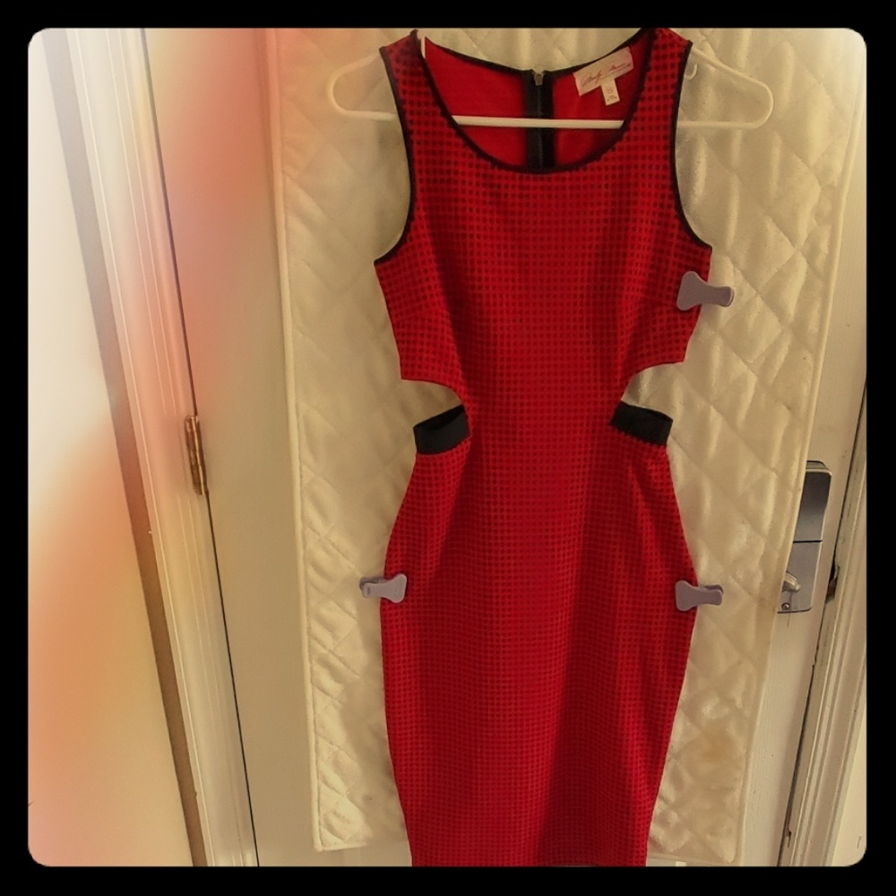 Red dress